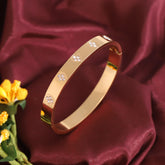 Crimson Petal Bangle