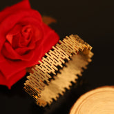 Royal Radiance Gold-Tone Bracelet