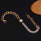 Crystal Luxe Chain Bracelet