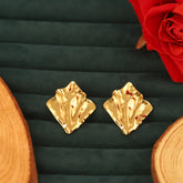 Golden Drape Studs