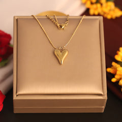 Golden Heart Neckless