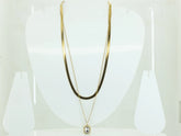 Royal Glow Layered Pendant Necklace