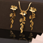 Golden Bloom Vine Set
