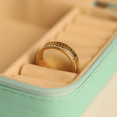 Athena Luxe Band – Minimal Gold Ring