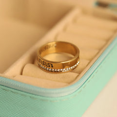 Athena Luxe Band – Minimal Gold Ring