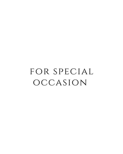 FOR SPECIAL OCCATIONS