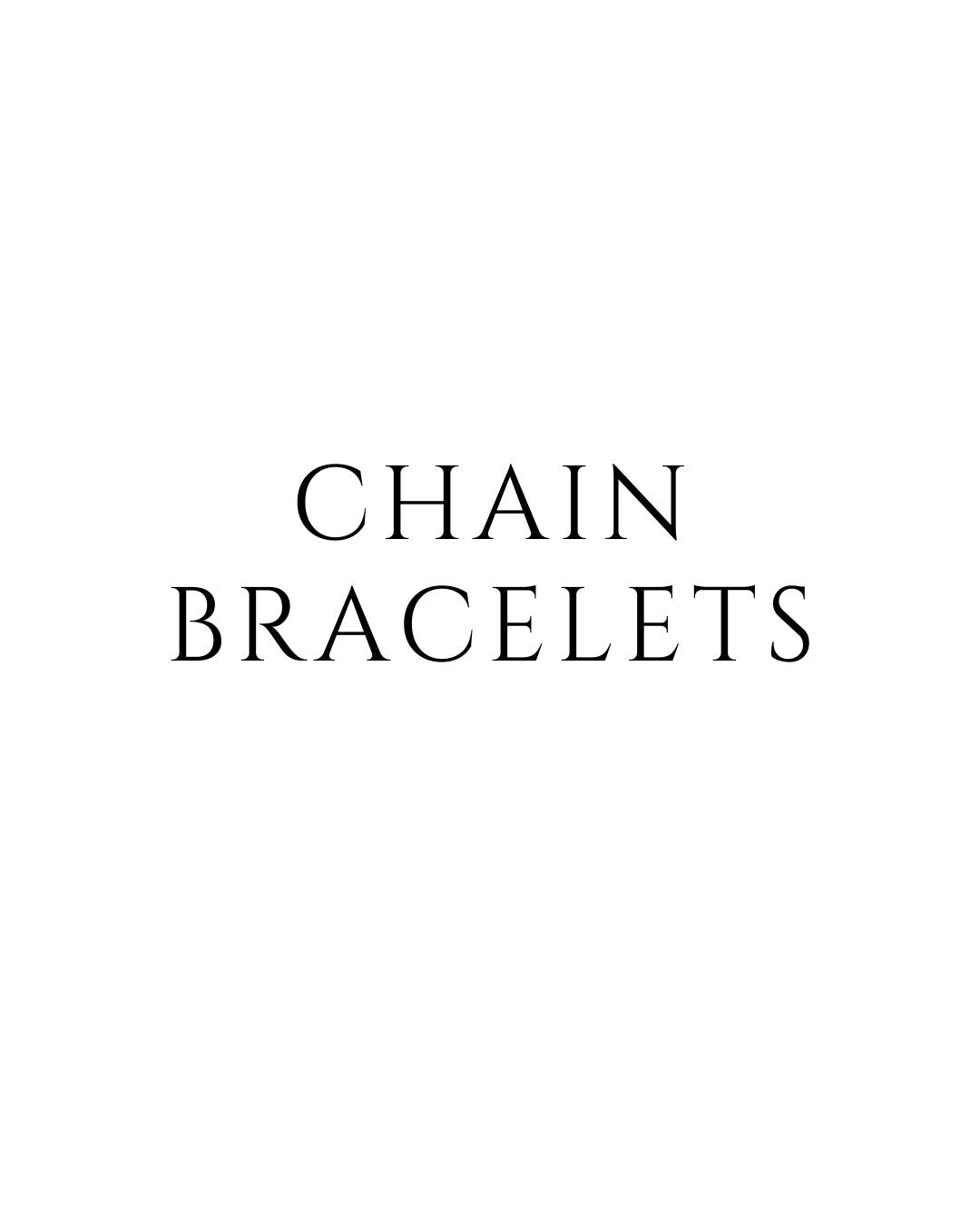 Chain bracelet