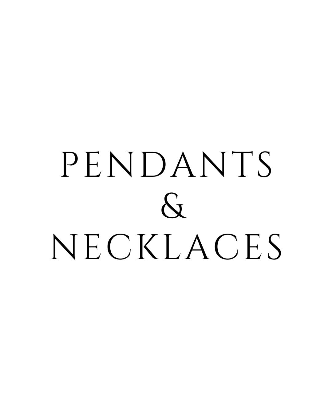 PENDANT & NECKLACE