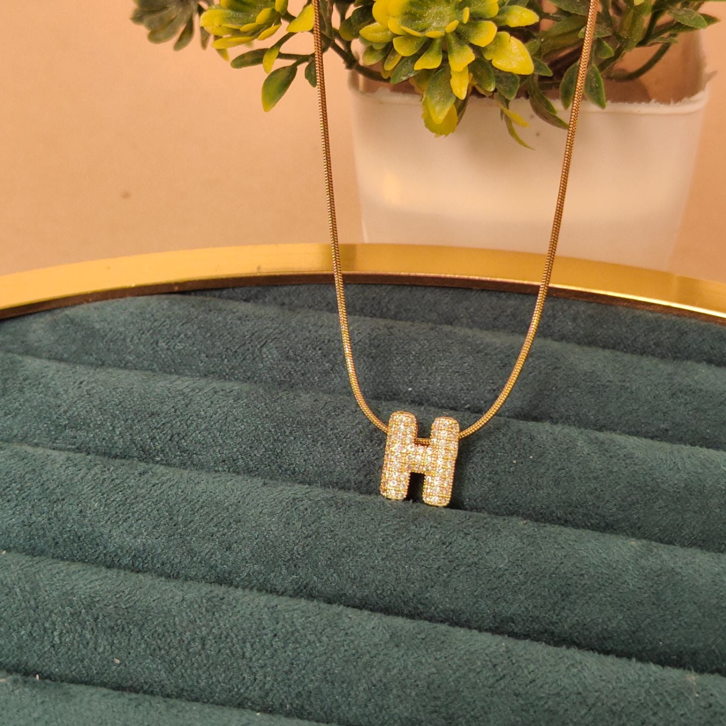 Initial Pendant Necklace for Women & Girls