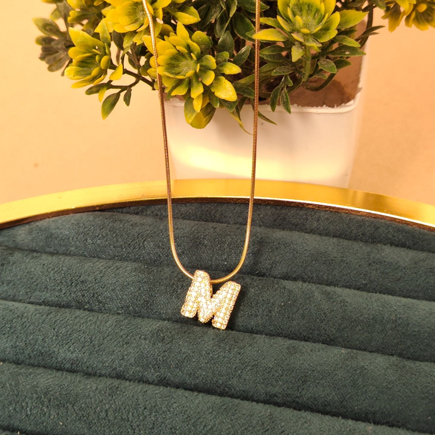 Initial Pendant Necklace for Women & Girls