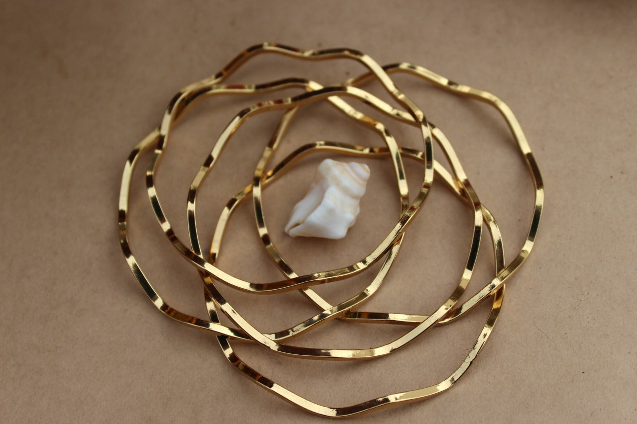 Tidal Gleam Bangles
