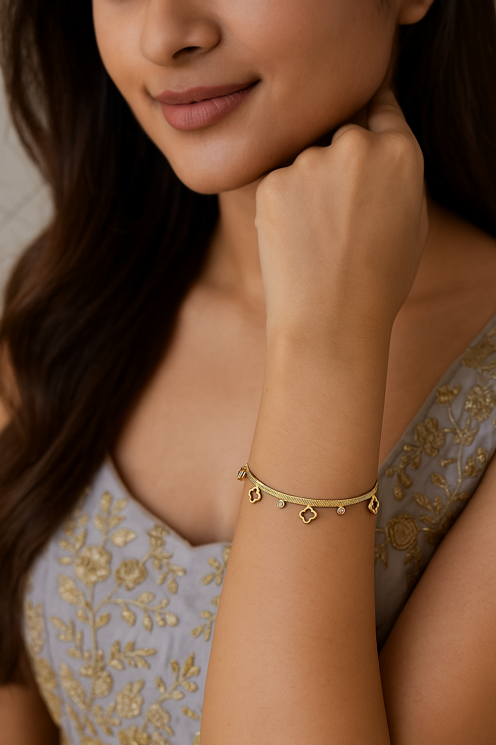Clover Charm Bracelet