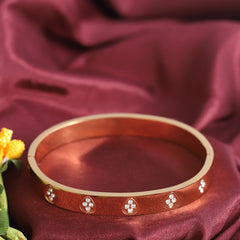 Crimson Petal Bangle