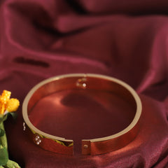 Crimson Petal Bangle