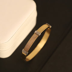 Golden Mist Mesh Cuff