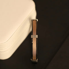 BronzeCore Duo Cable Bracelet