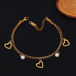 Load image into Gallery viewer, Heartstrings Pearl Bracelet
