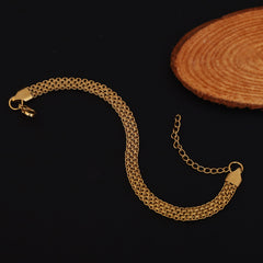 Gold Layered Chain Bracelet