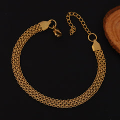 Gold Layered Chain Bracelet