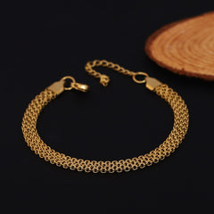 Gold Layered Chain Bracelet
