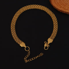 Gold Layered Chain Bracelet