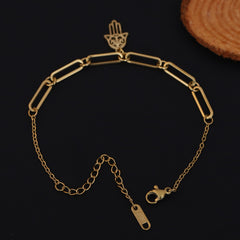 Paperclip Chain Bracelet