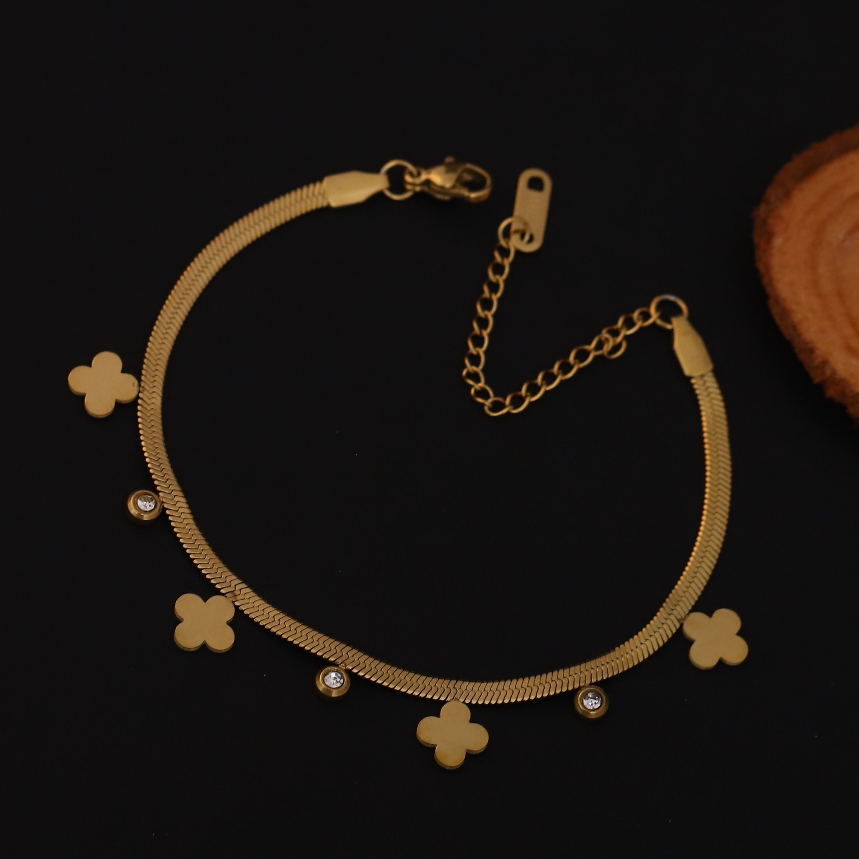 Clover Charm Bracelet