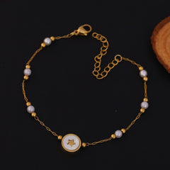 Celestia Pearl Star Bracelet