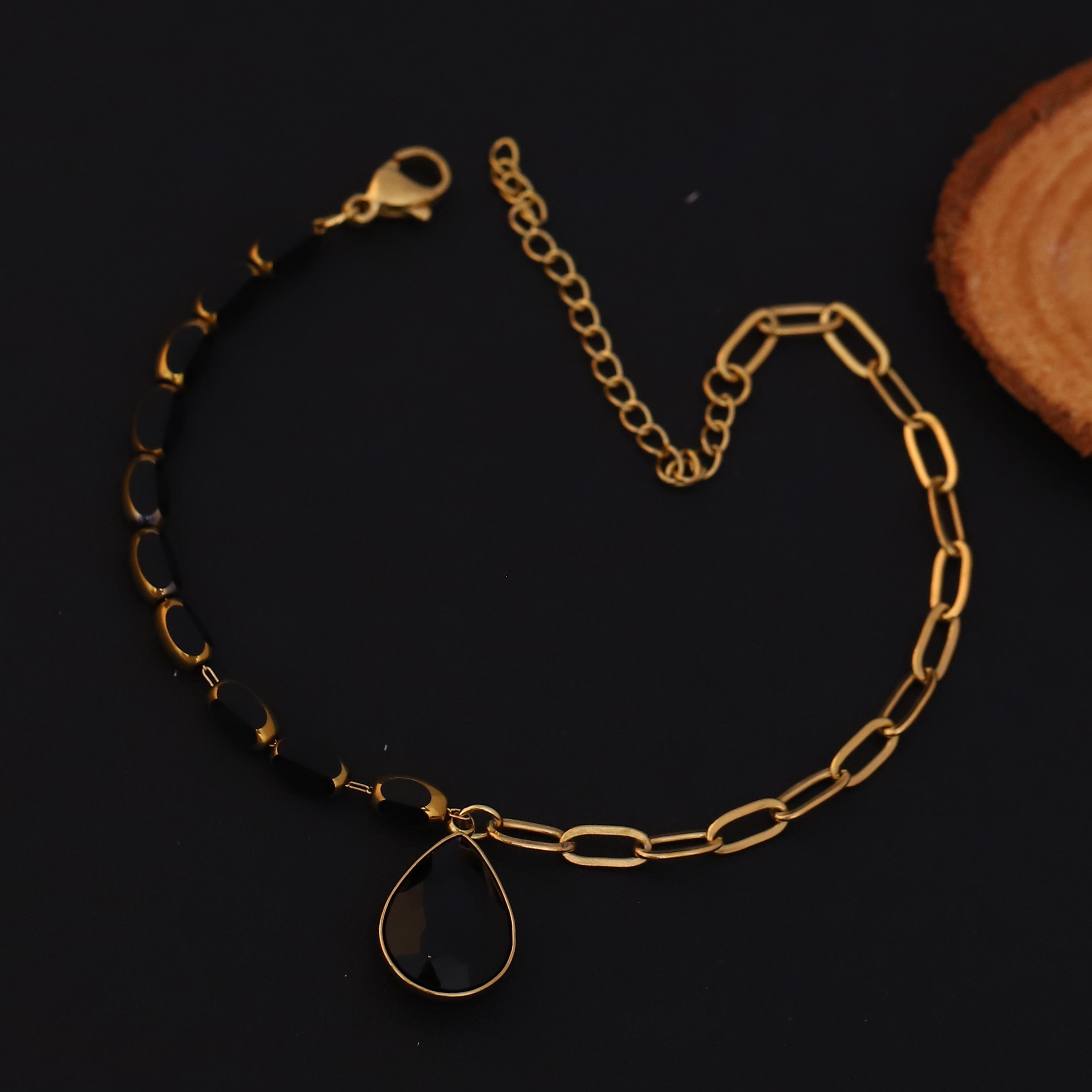 Midnight Drop Bracelet