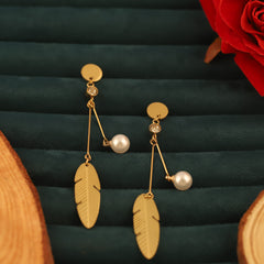 Pearl Feather Drops