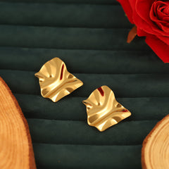 Molten Drape Studs