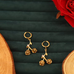Golden Rosette Drop