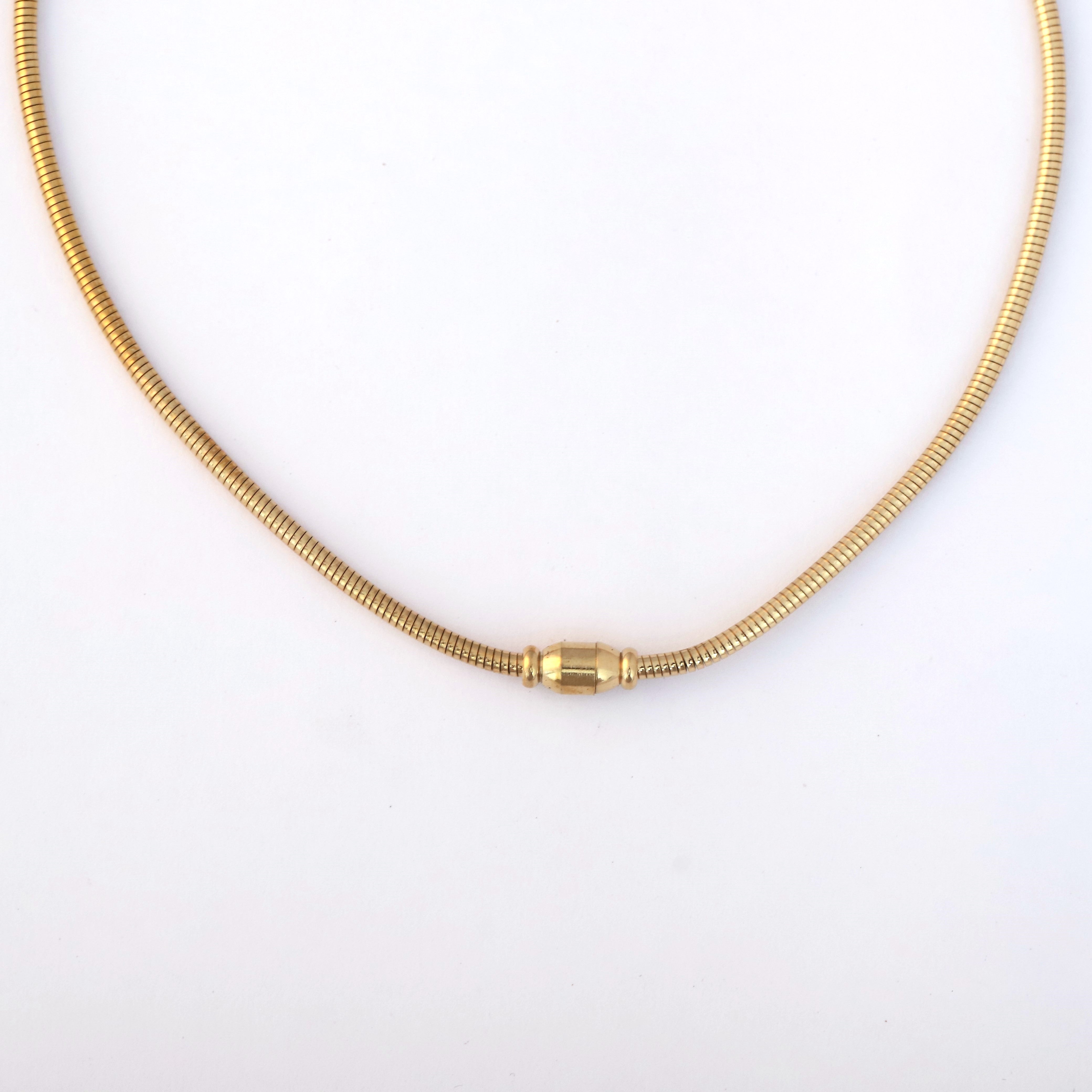 Golden Essence Pendant Necklace