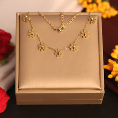 Fleur Charm Necklace
