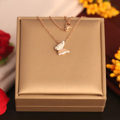 Butterfly chain necklace