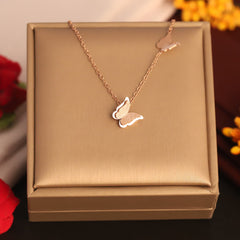 Butterfly chain necklace