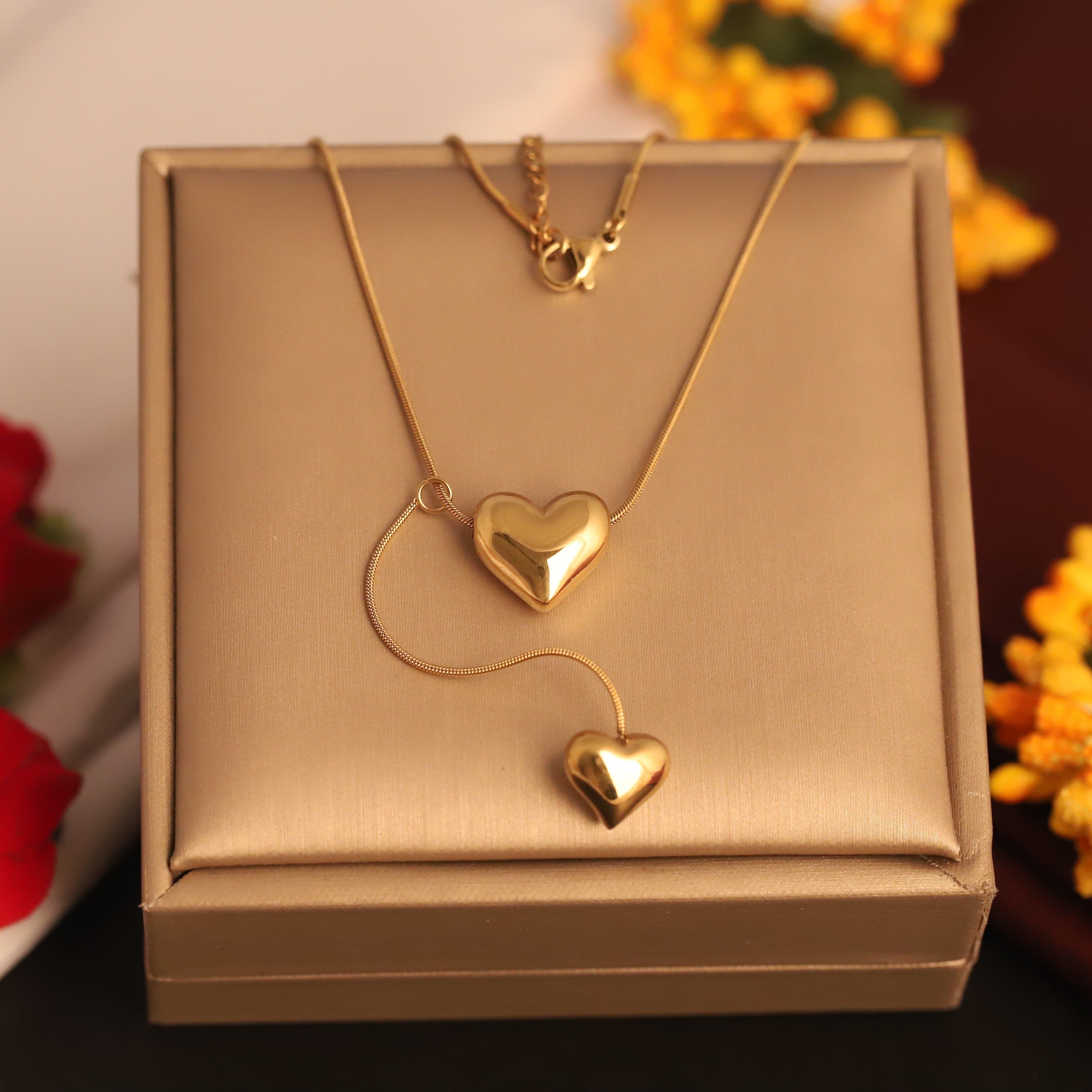 Twin Hearts Pendant
