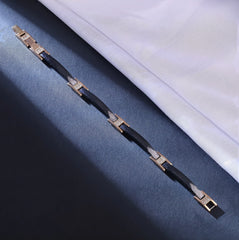 Noir Curve Ceramic Bracelet