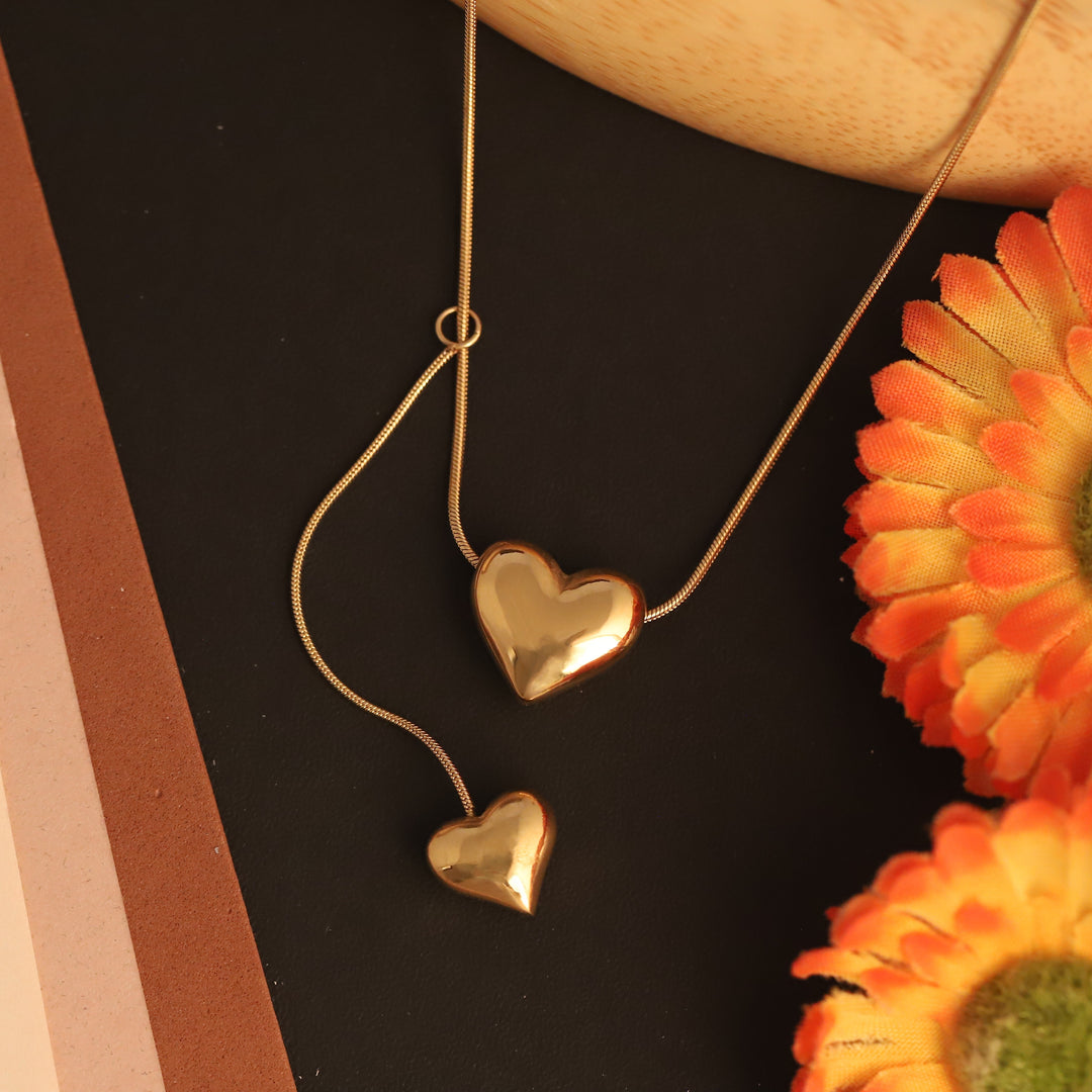 Twin Hearts Pendant