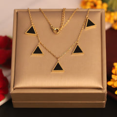 Trinity Charm Necklace