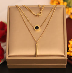 Dot &amp; Line Necklace