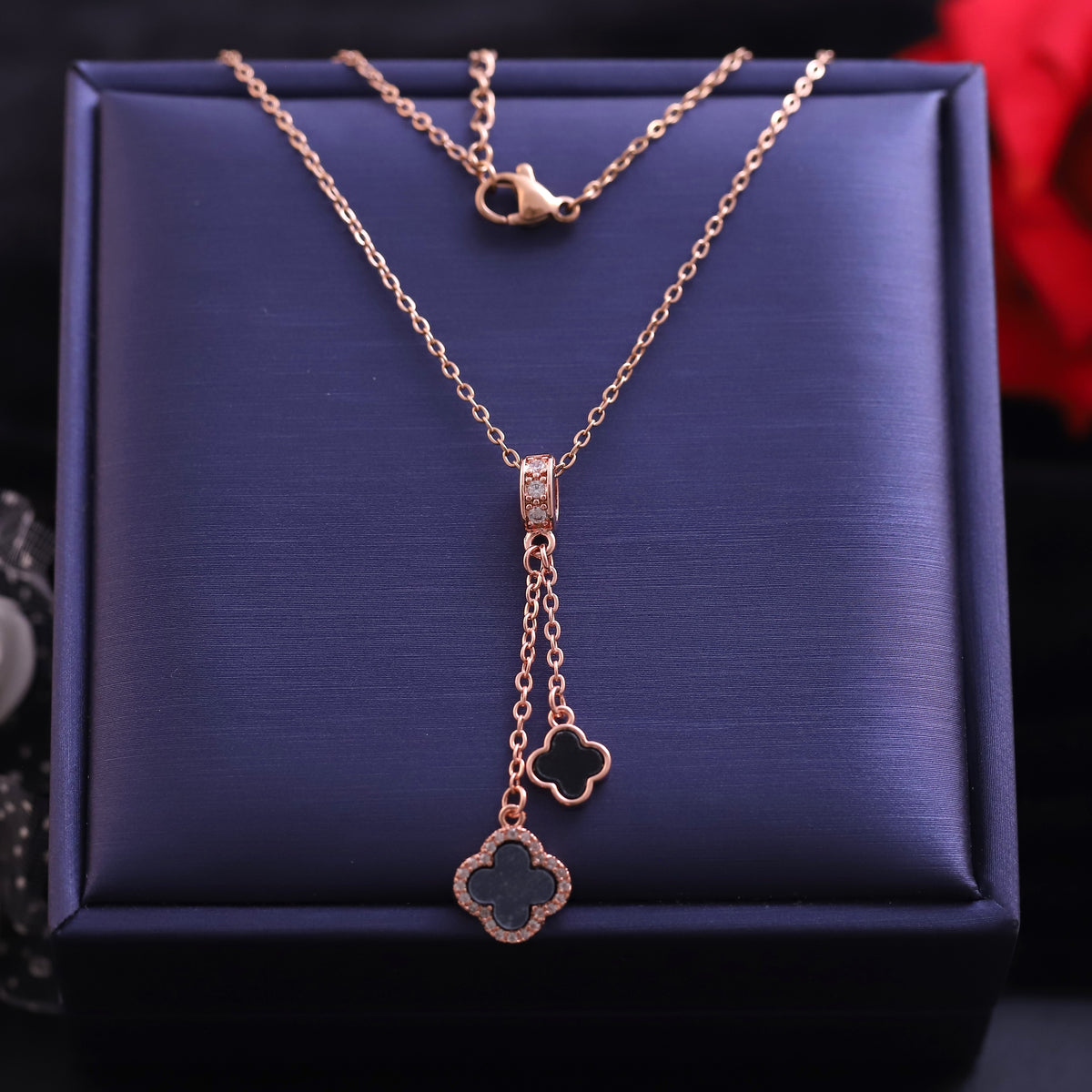 Noir Charm Necklace