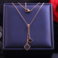 Noir Charm Necklace
