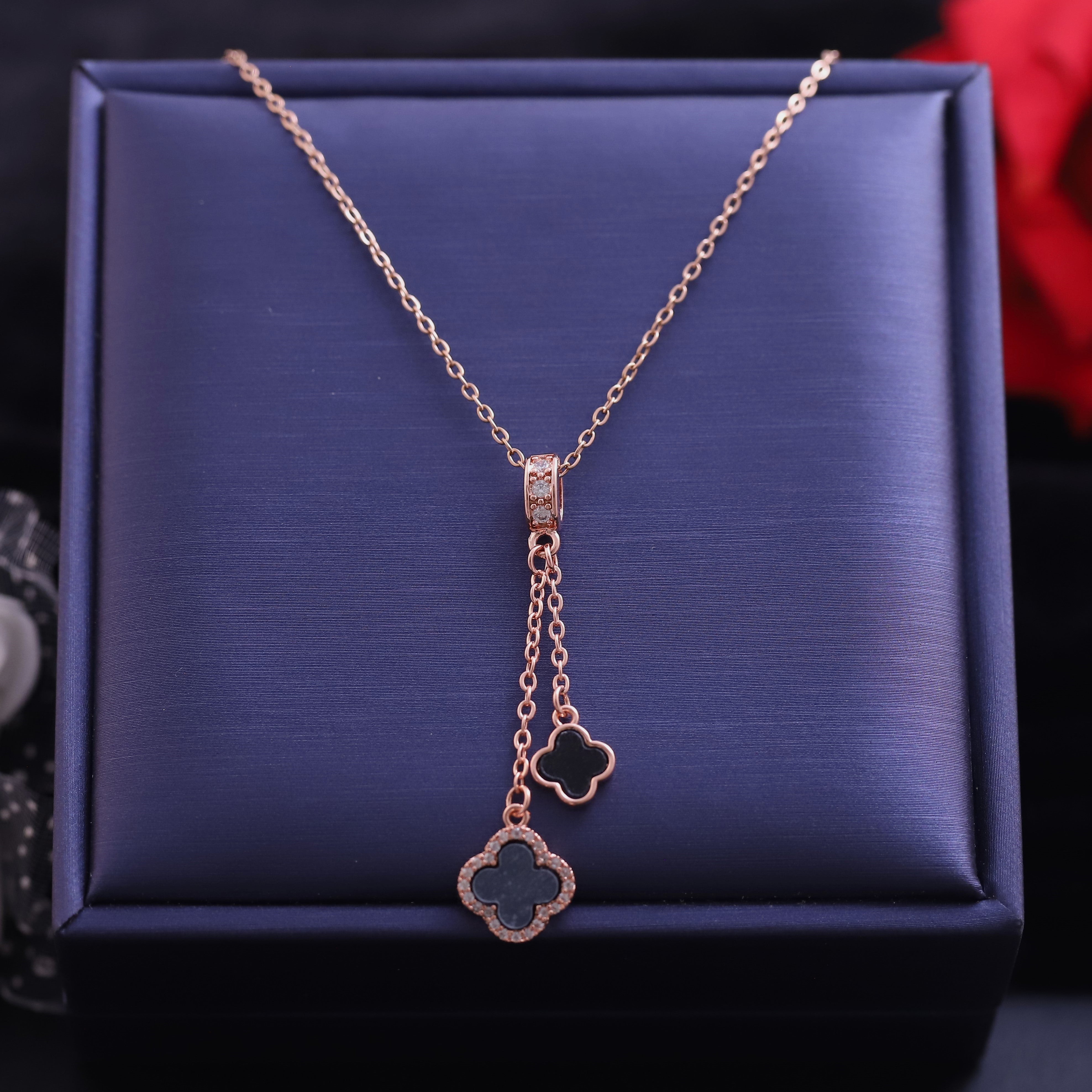 Noir Charm Necklace