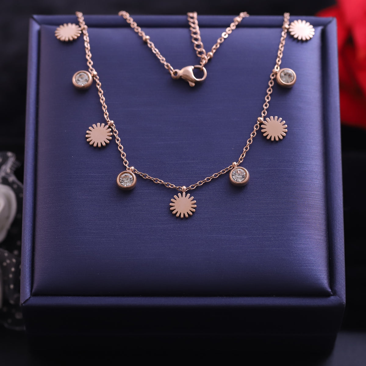 Sunlit Spark Necklace