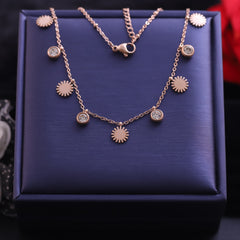 Sunlit Spark Necklace