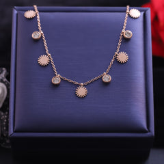 Sunlit Spark Necklace