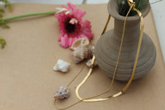 Golden Grace Dual-Layer Necklace