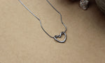 Load image into Gallery viewer, Silver Embrace Necklace
