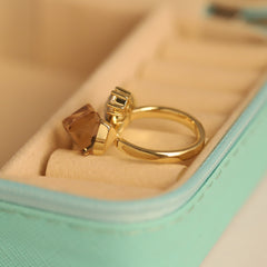 Prism & Pearl Ring